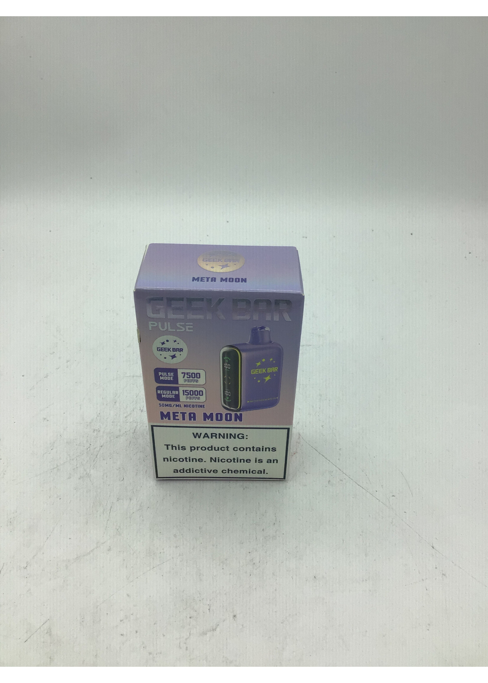 Geek Bar Pulse Meta Moon (7500puff) regular mode (15000)puffs
