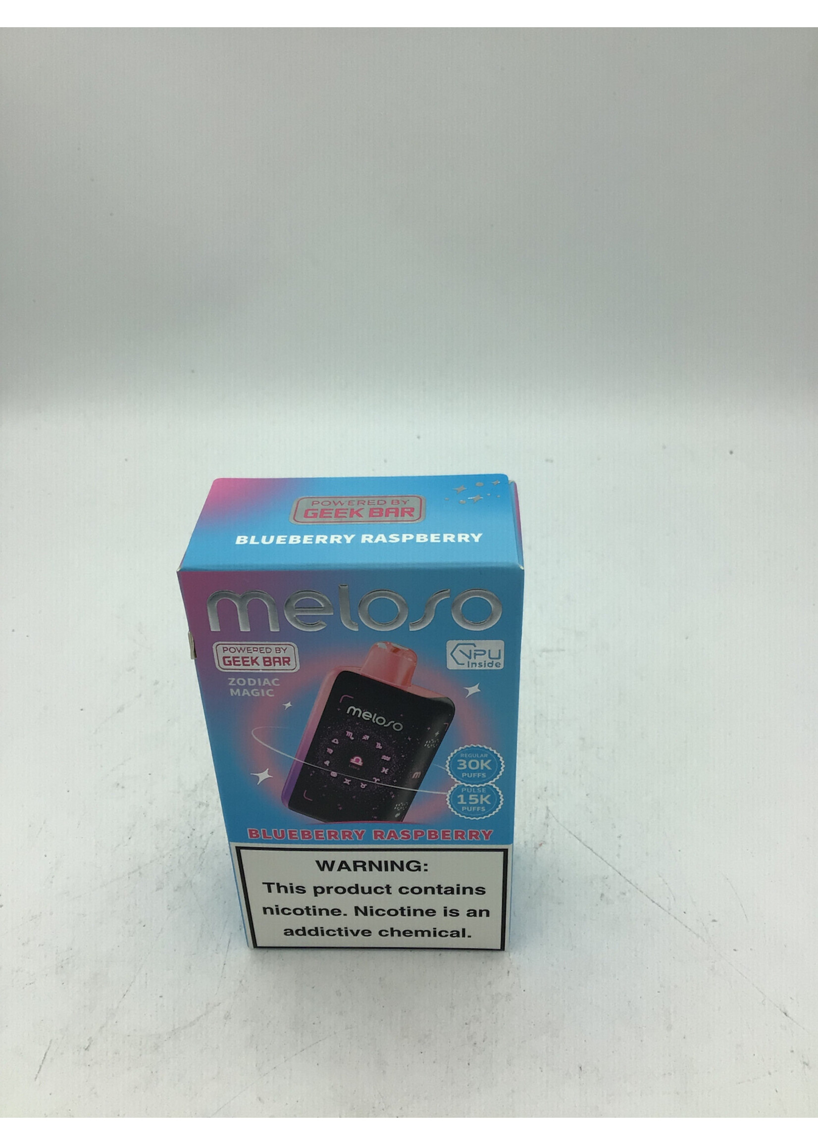 Geek Bar Meloso Blueberry Raspberry (15000puff) regular mode (30000puff)