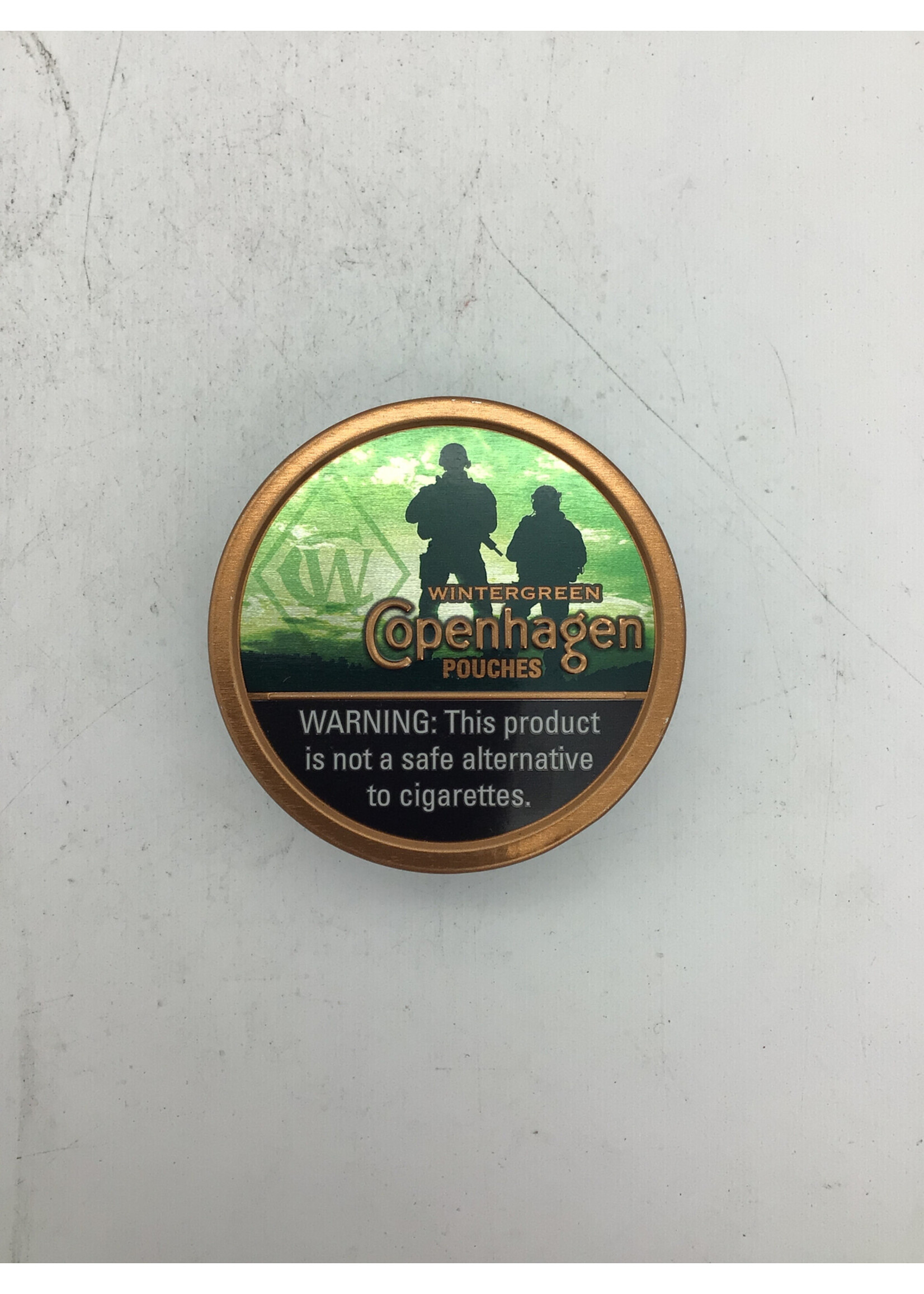 Copenhagen pouches wintergreen 1.2oz (34.02g) tin