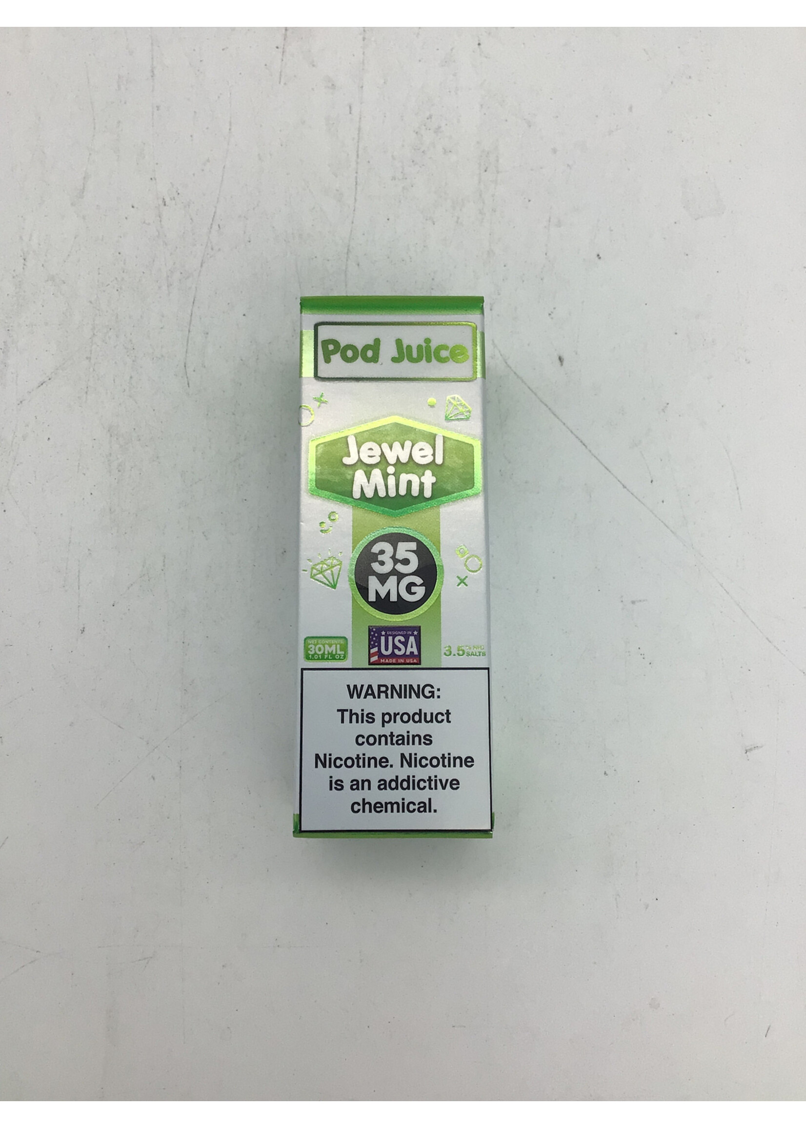POP JUICE Pod juice jewel mint 35mg 30ml  bottle