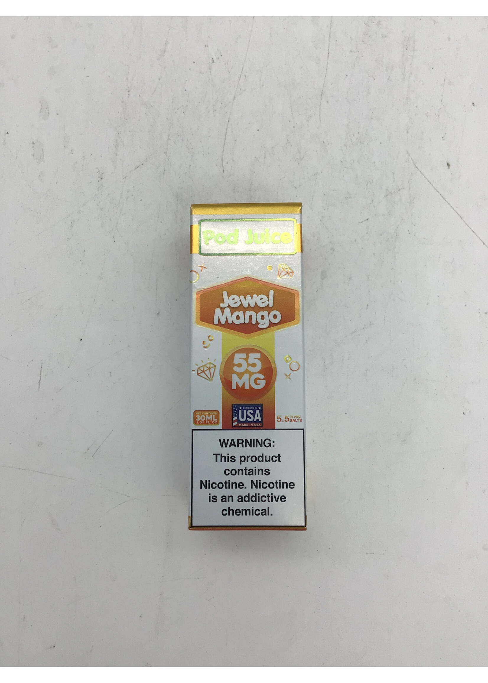 POP JUICE Pod juice jewel mango 55mg 30ml  bottle