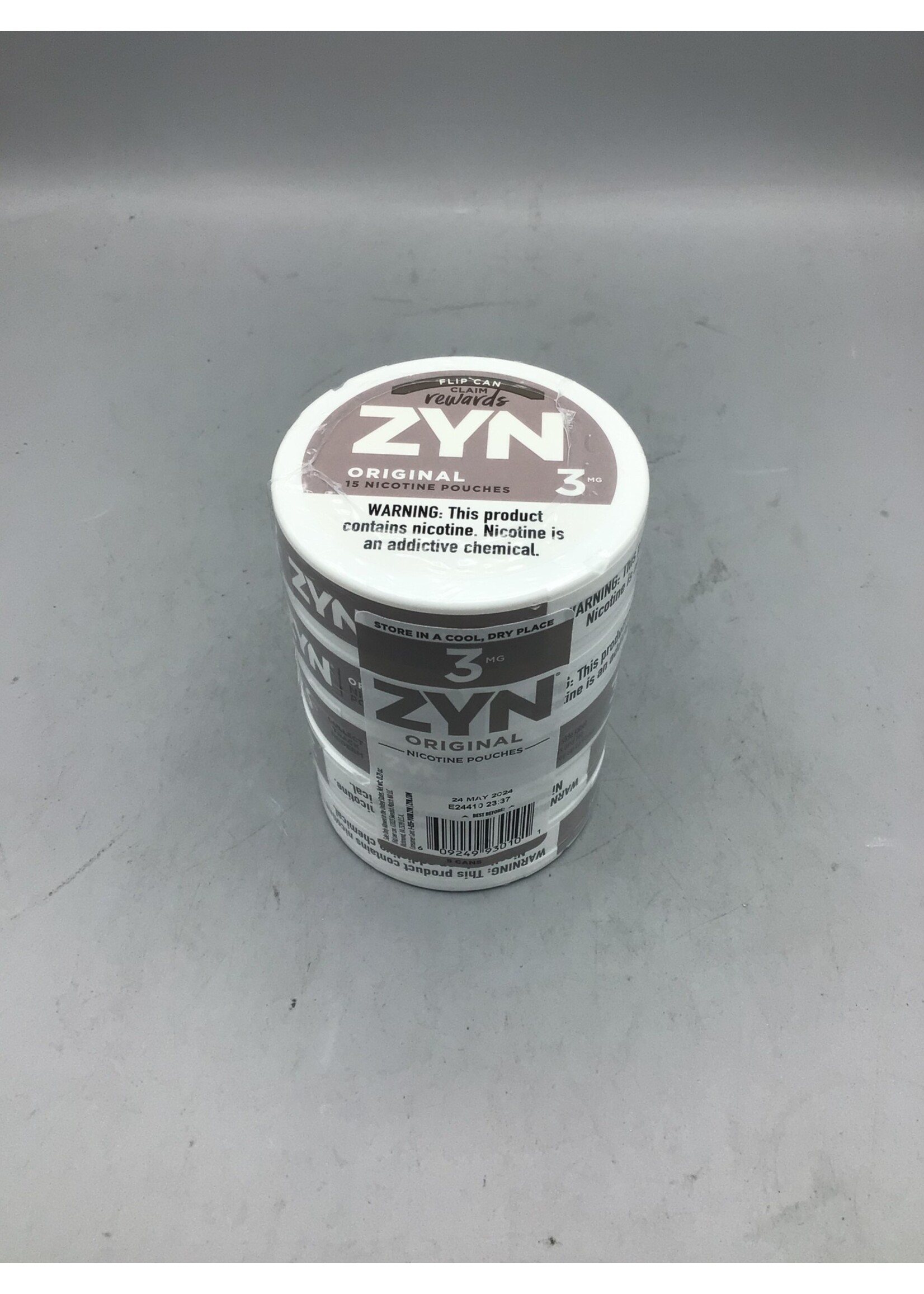 Zyn Original 3mg Roll 5pk .nicotine pouch
