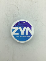 Zyn euro cool blueberry 6mg nicotine pouches 20ct.  (0.6g) tin