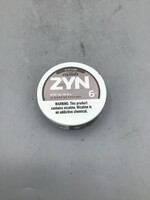 Zyn  Original 6mg nicotine pouches  .21oz  (6g) tin