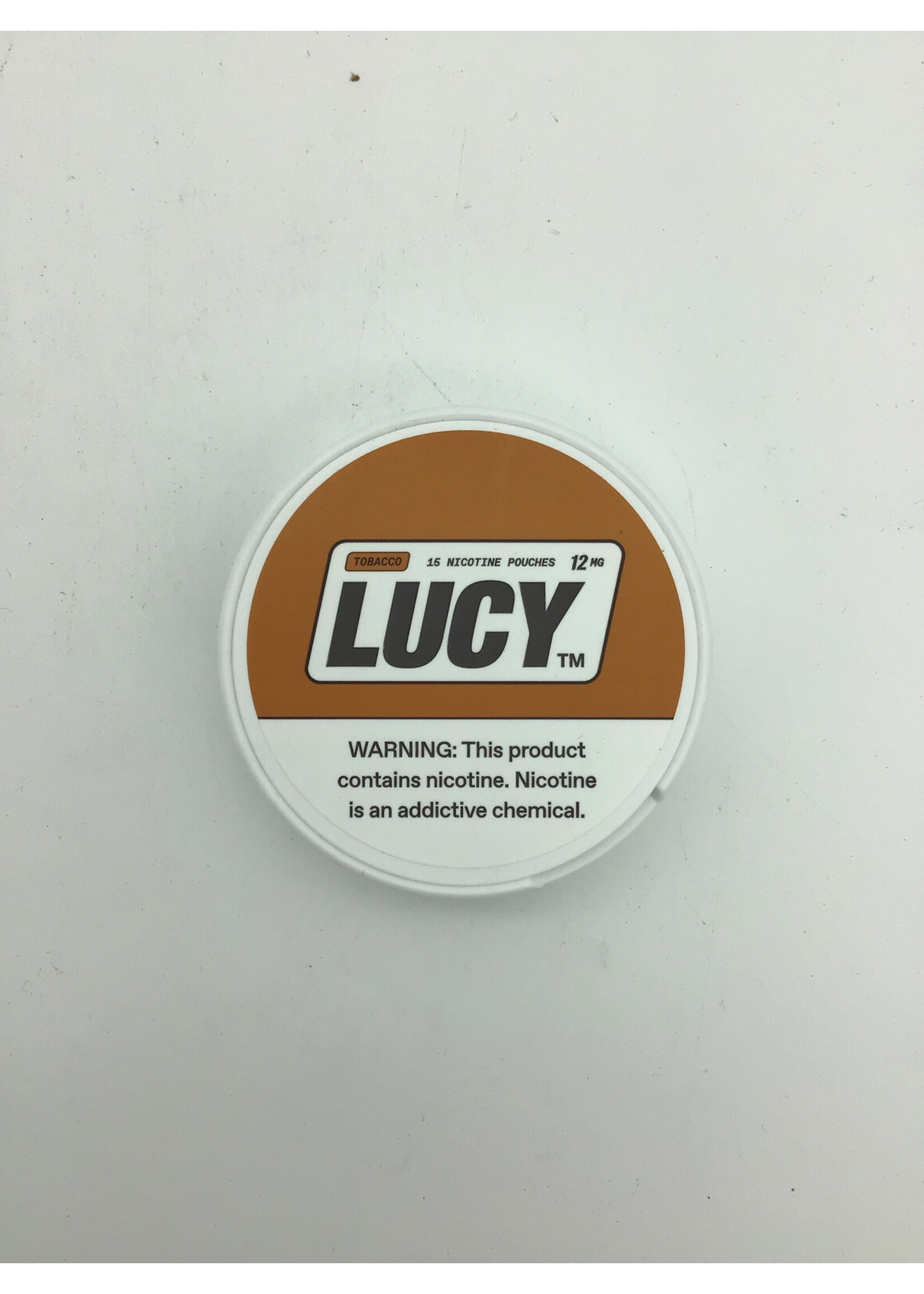 Lucy Nicotine Pouches Tobacco 12mg tin