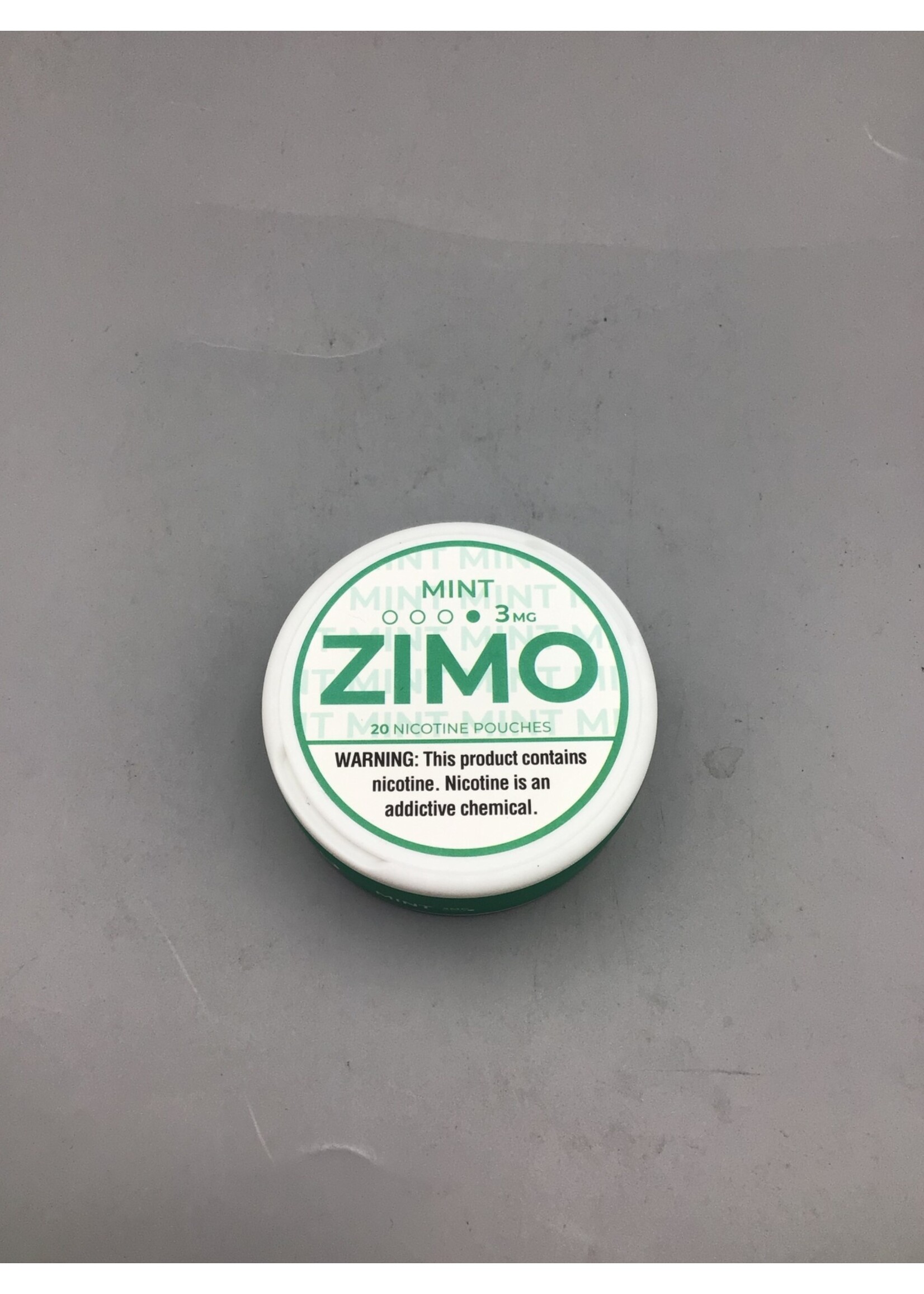 Zimo Nicotine Pouches  Mint 3mg tin
