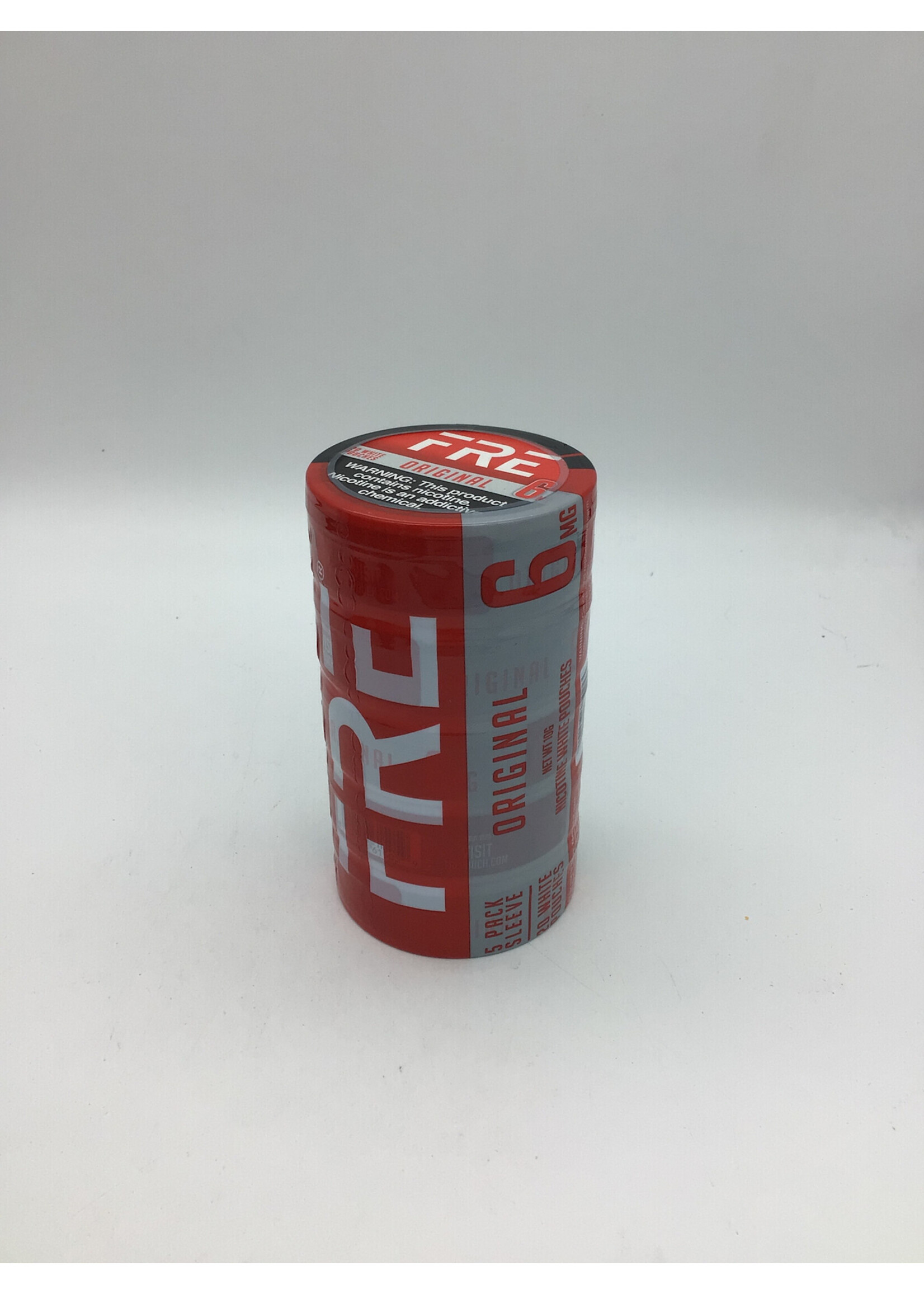 Fre nicotine pouch roll 5pk Original 6mg