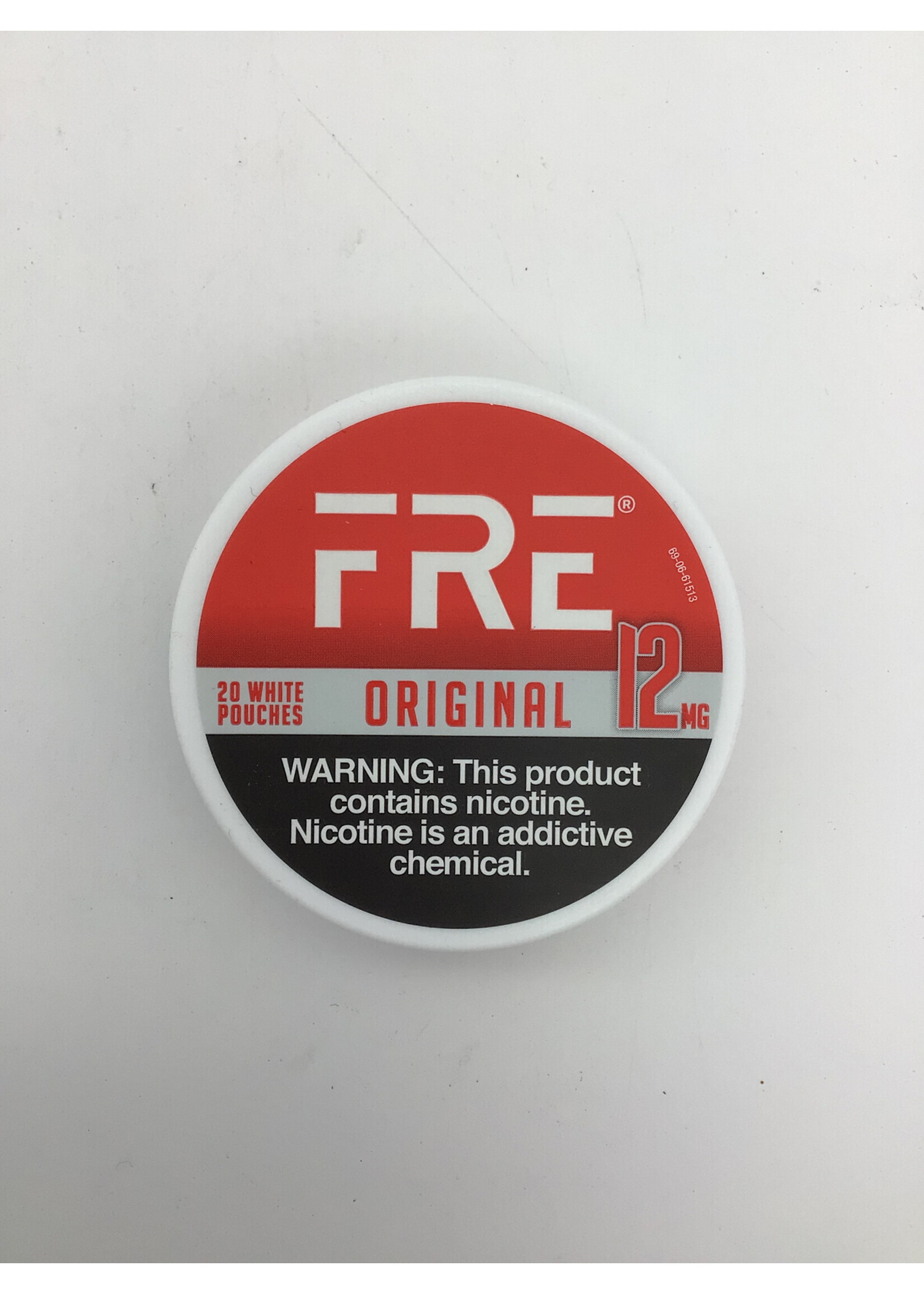 Fre nicotine pouch Original 12mg tin