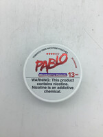 Pablo Blueberry Peach Nicotine Pouches 13mg tin