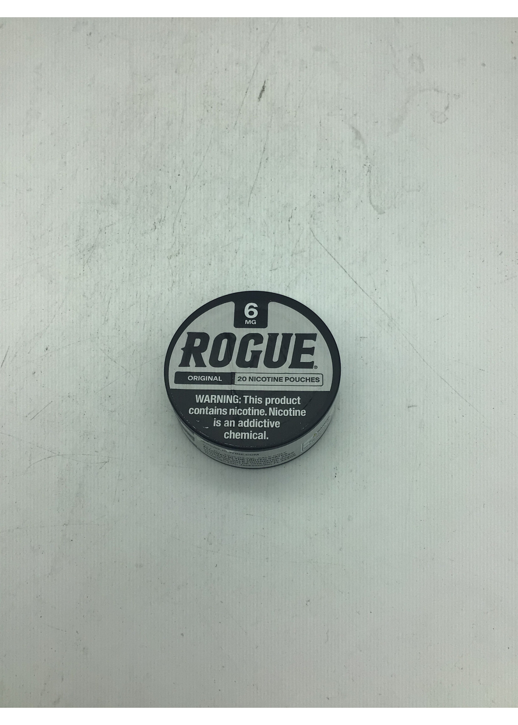 Rogue Original Flavor 6mg Nicotine Pouches tin