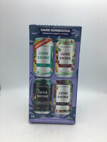 JuneShine  Hard Kombucha  Midnight Variety Pack 6% abv 8pk -12oz cans