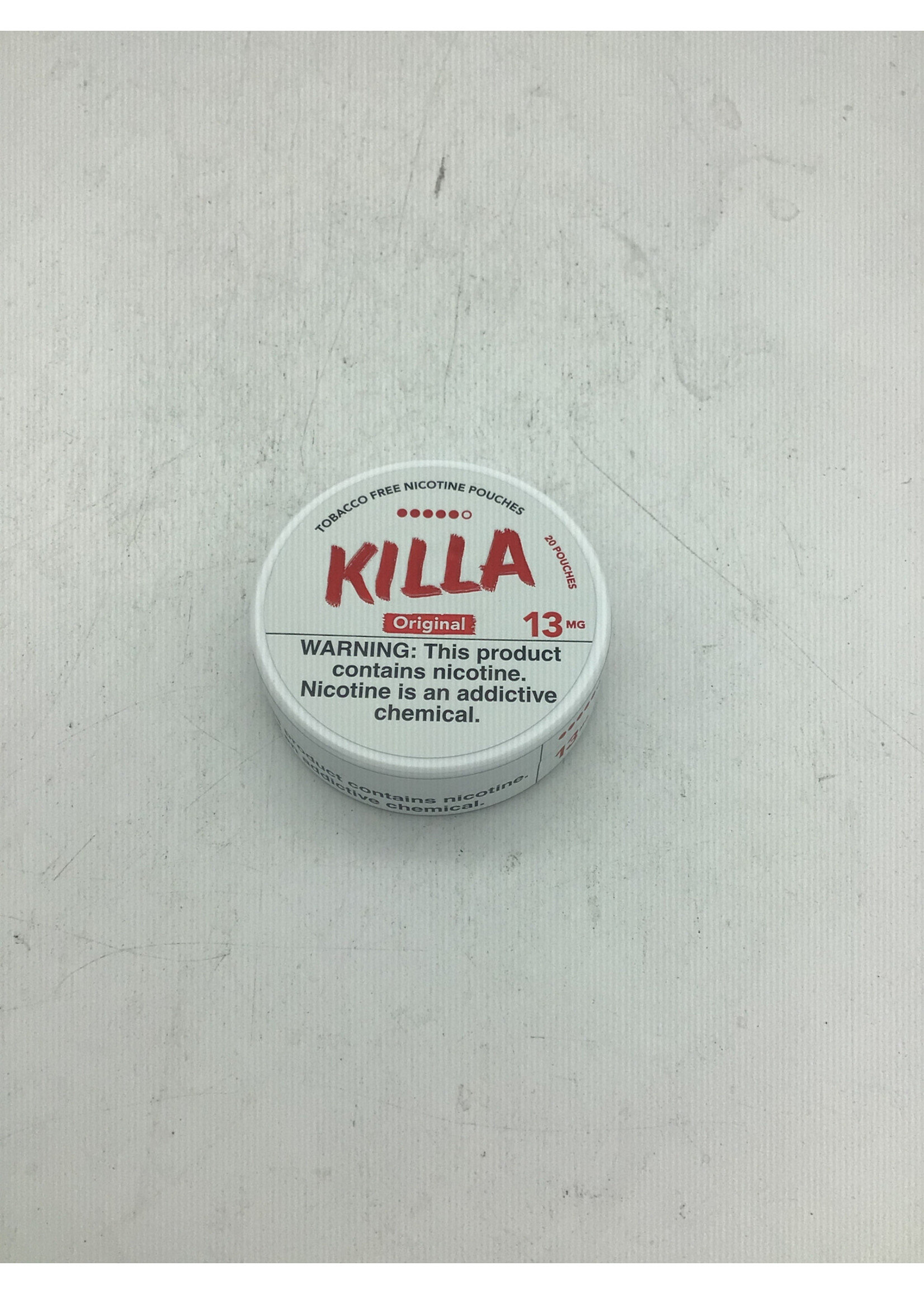 Killa Nicotine Pouches Original 13mg tin
