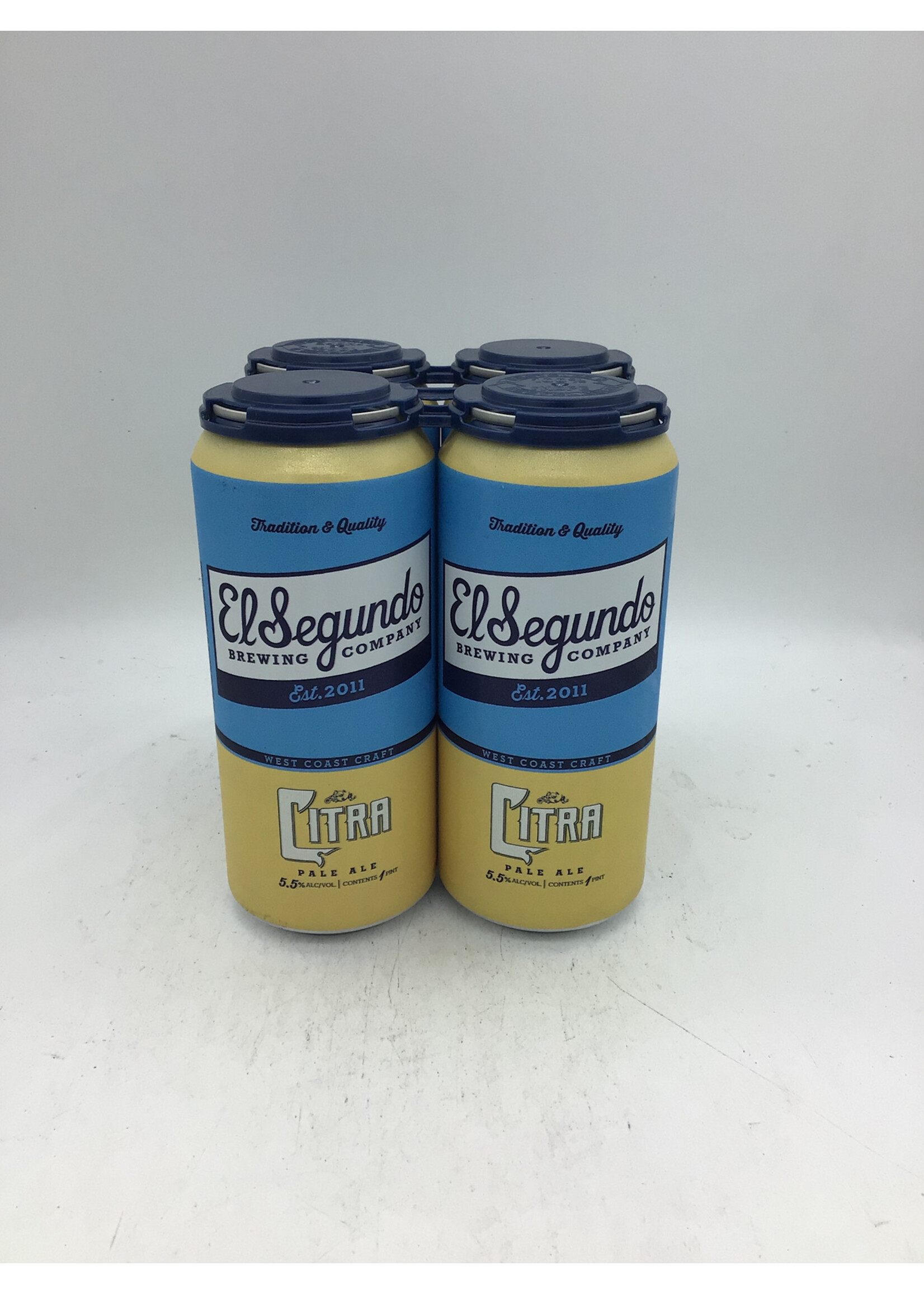 EL SEGUNDO BREW CO. El Segundo Brew Co. citra pale ale 5.5% abv 4pk-16oz can