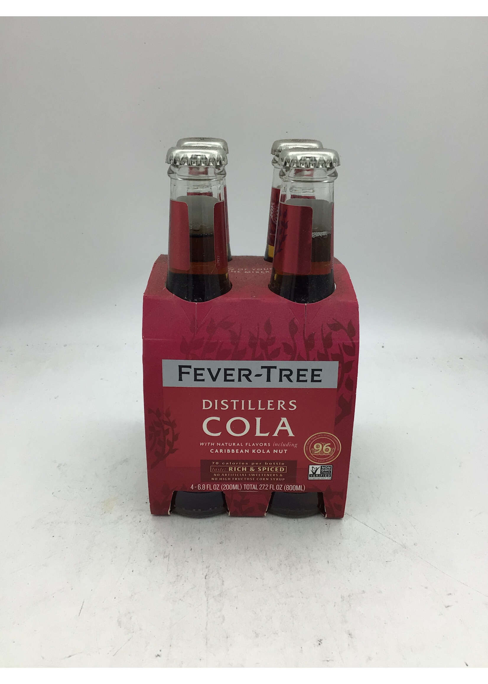 FEVER-TREE Fever Tree  Distillers cola 4pk-6.8oz (200ml) glass bottle