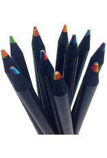 6-in-1 Colors Black Pencil
