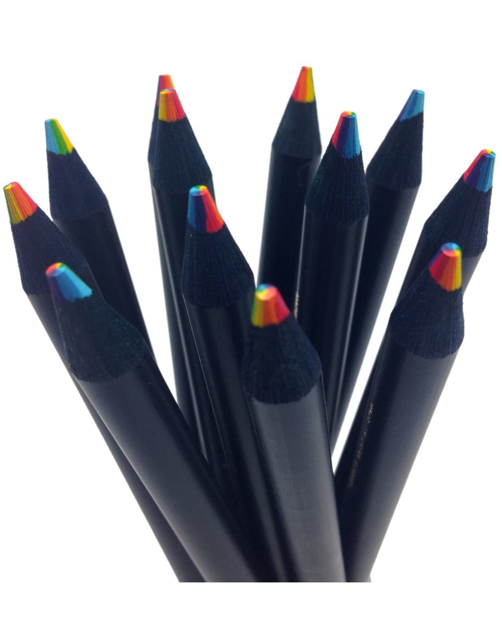 6-in-1 Colors Black Pencil