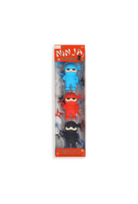 Ooly Ninja Erasers 3 PK