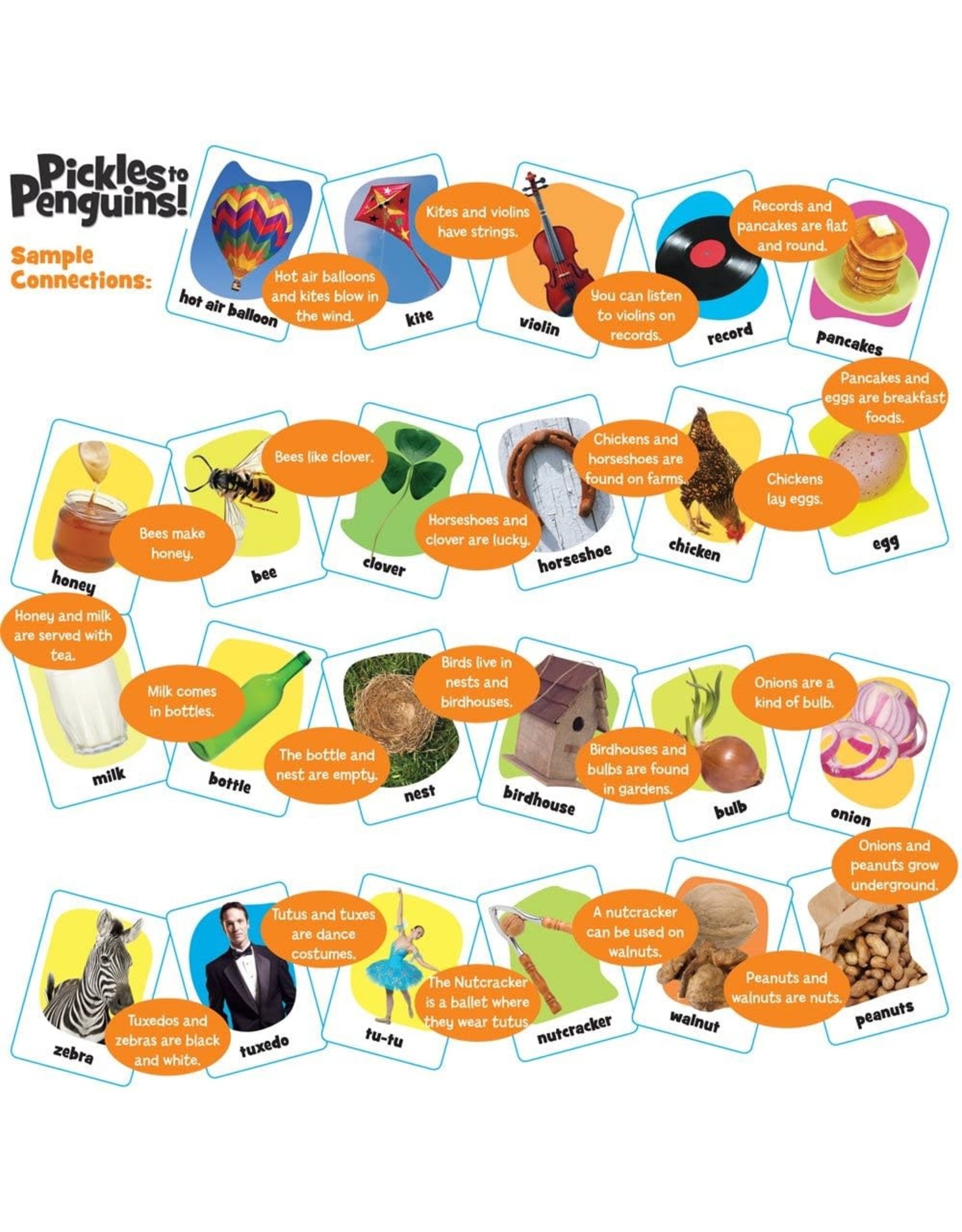 Pickles to Penguins!