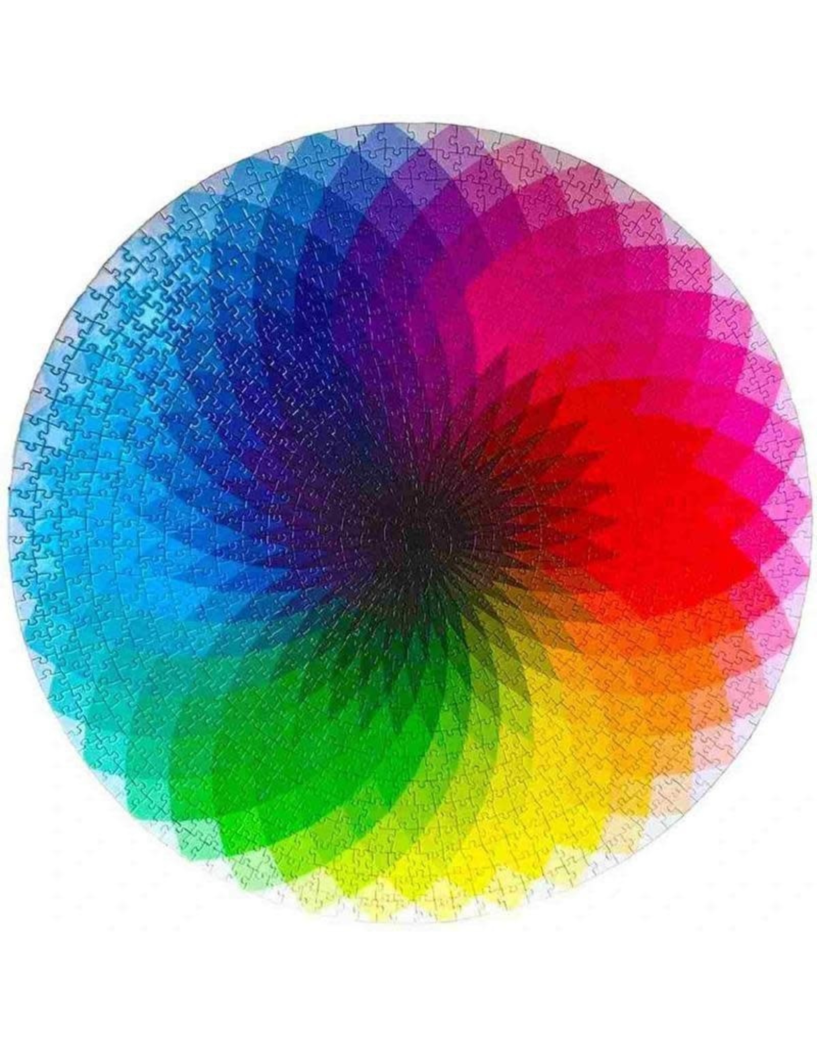 Rainbow Round Puzzle 1000pcs