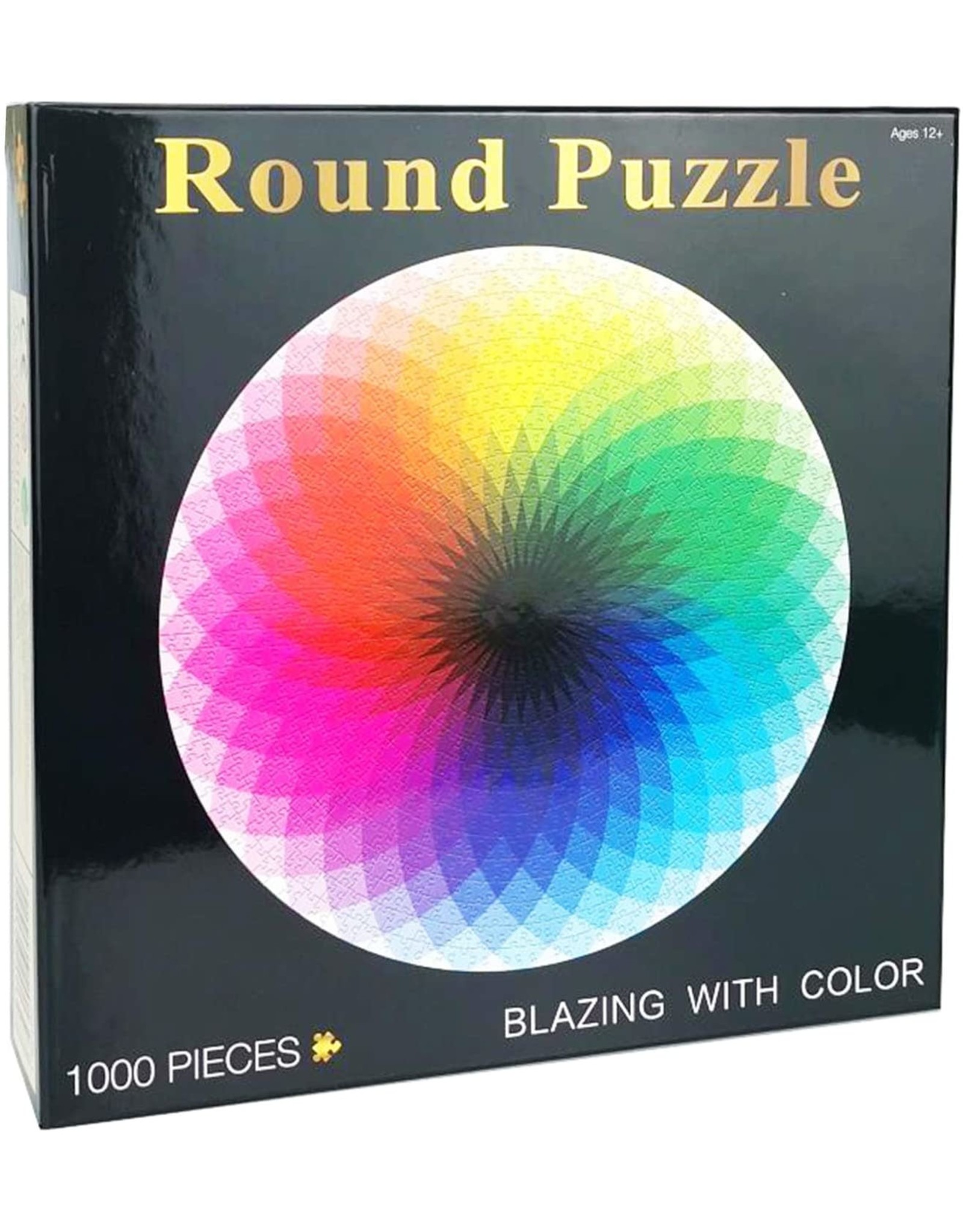 Rainbow Round Puzzle 1000pcs