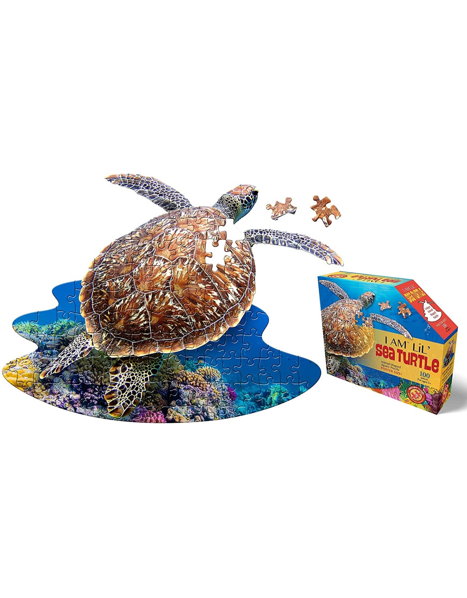 I Am Sea Turtle Puzzle 100pcs