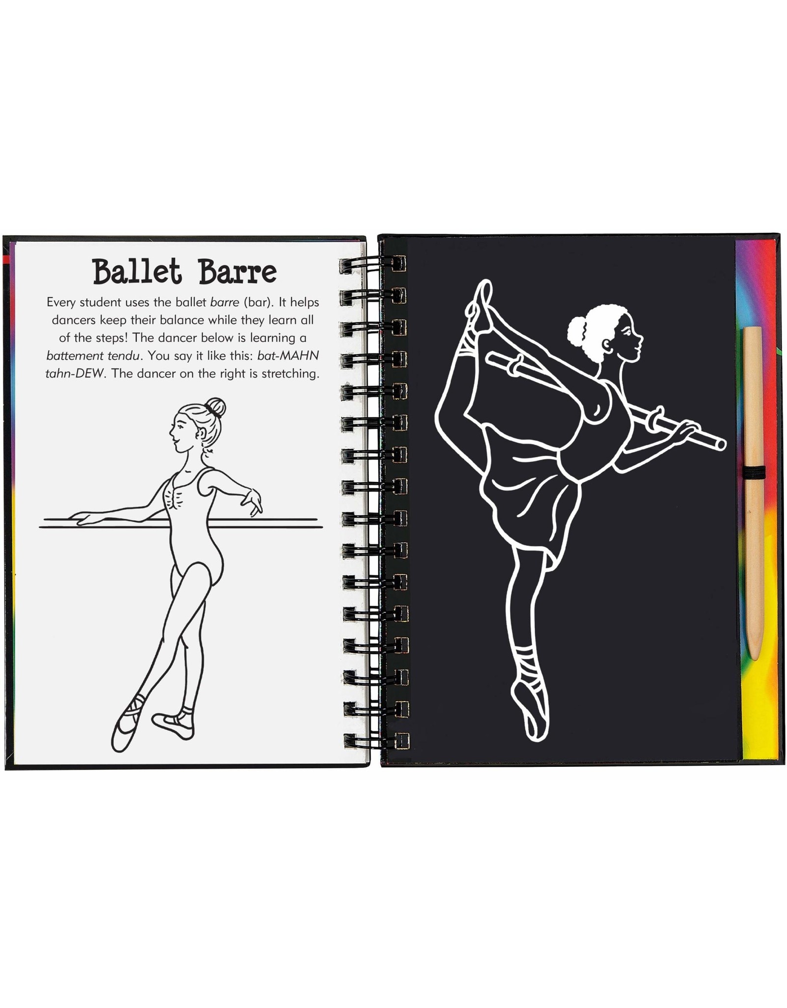 Scratch and Sketch Ballet