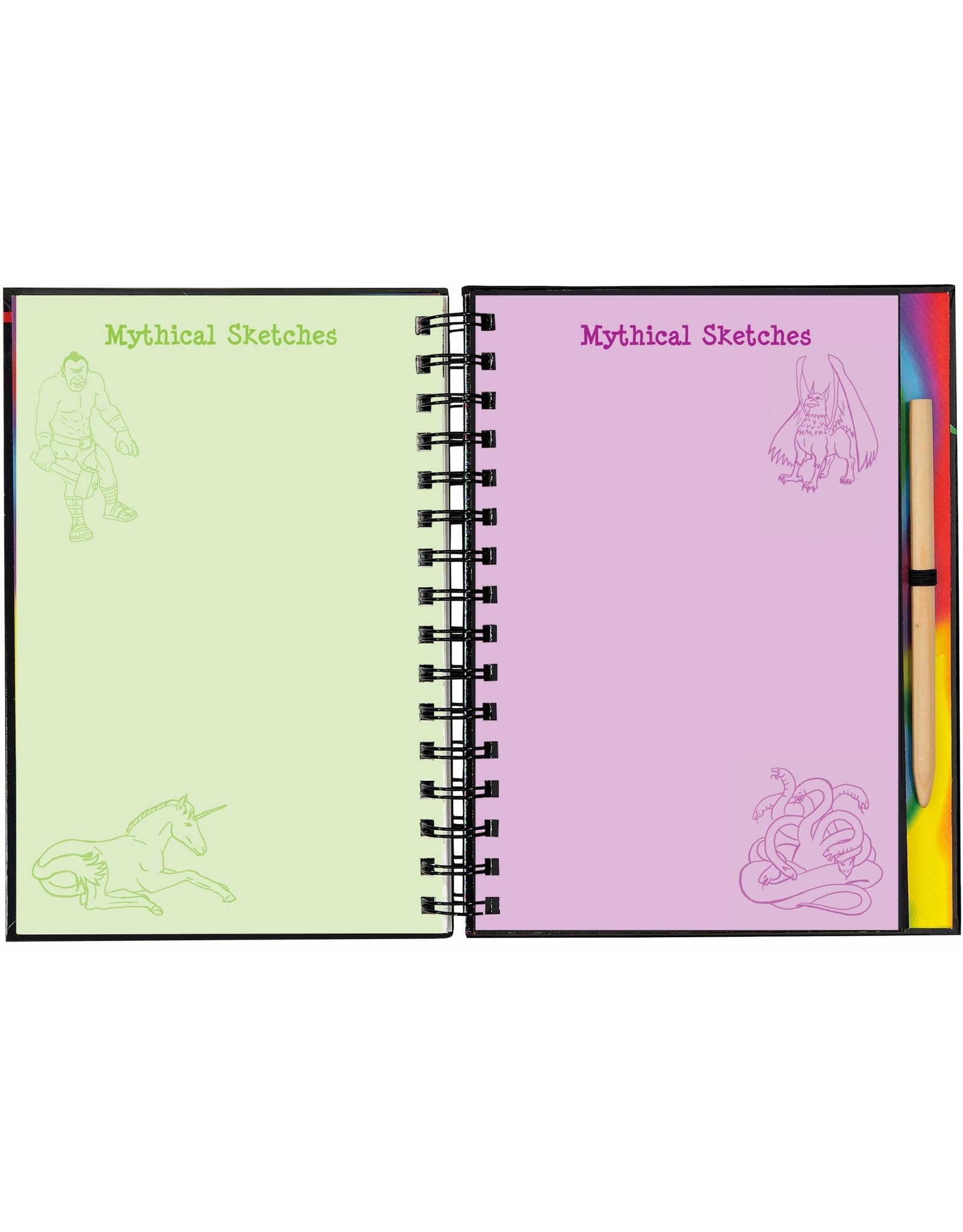 Scratch and Sketch Dragons & Mythical Creatures