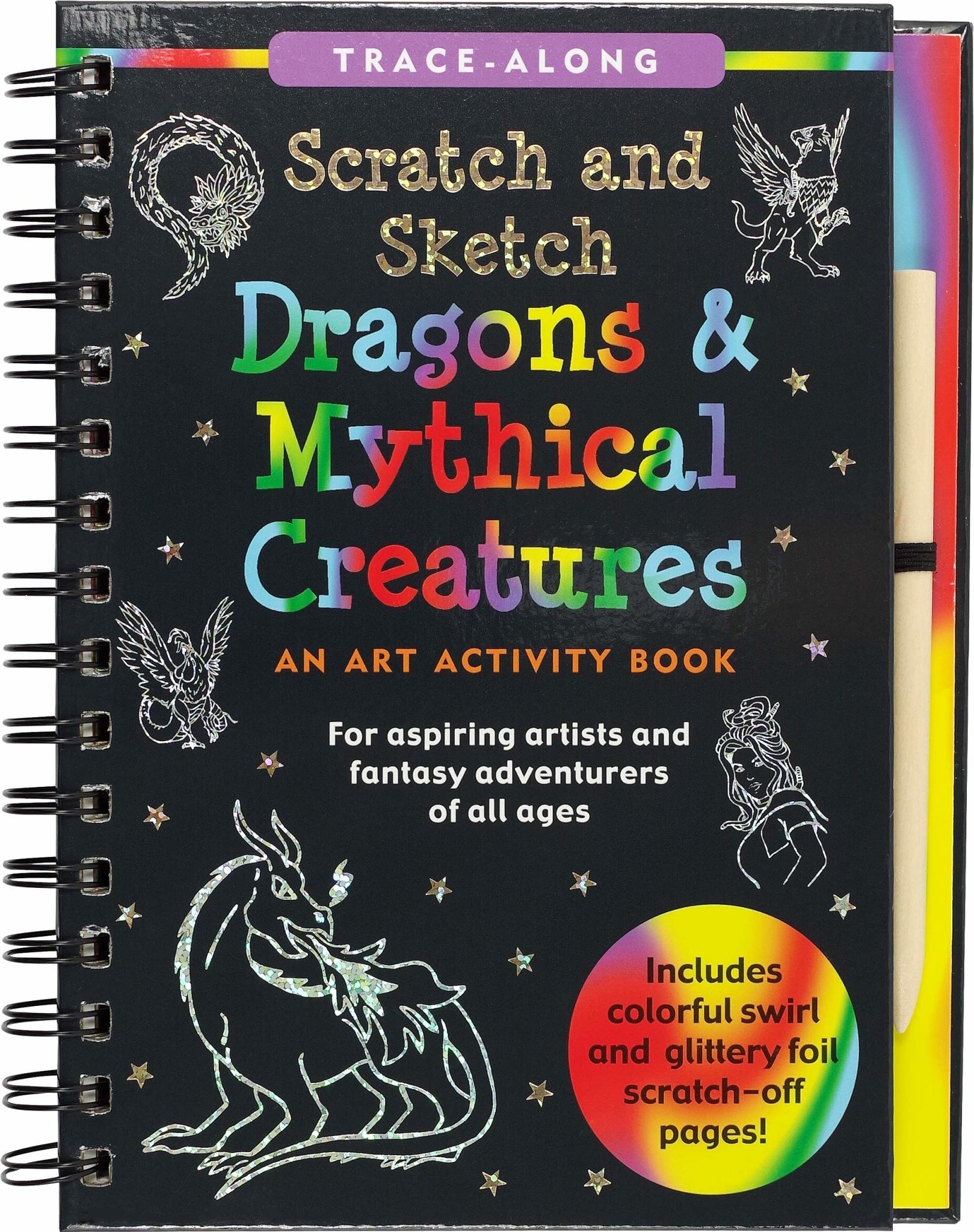 Scratch and Sketch Dragons & Mythical Creatures - Wit & Whimsy Toys