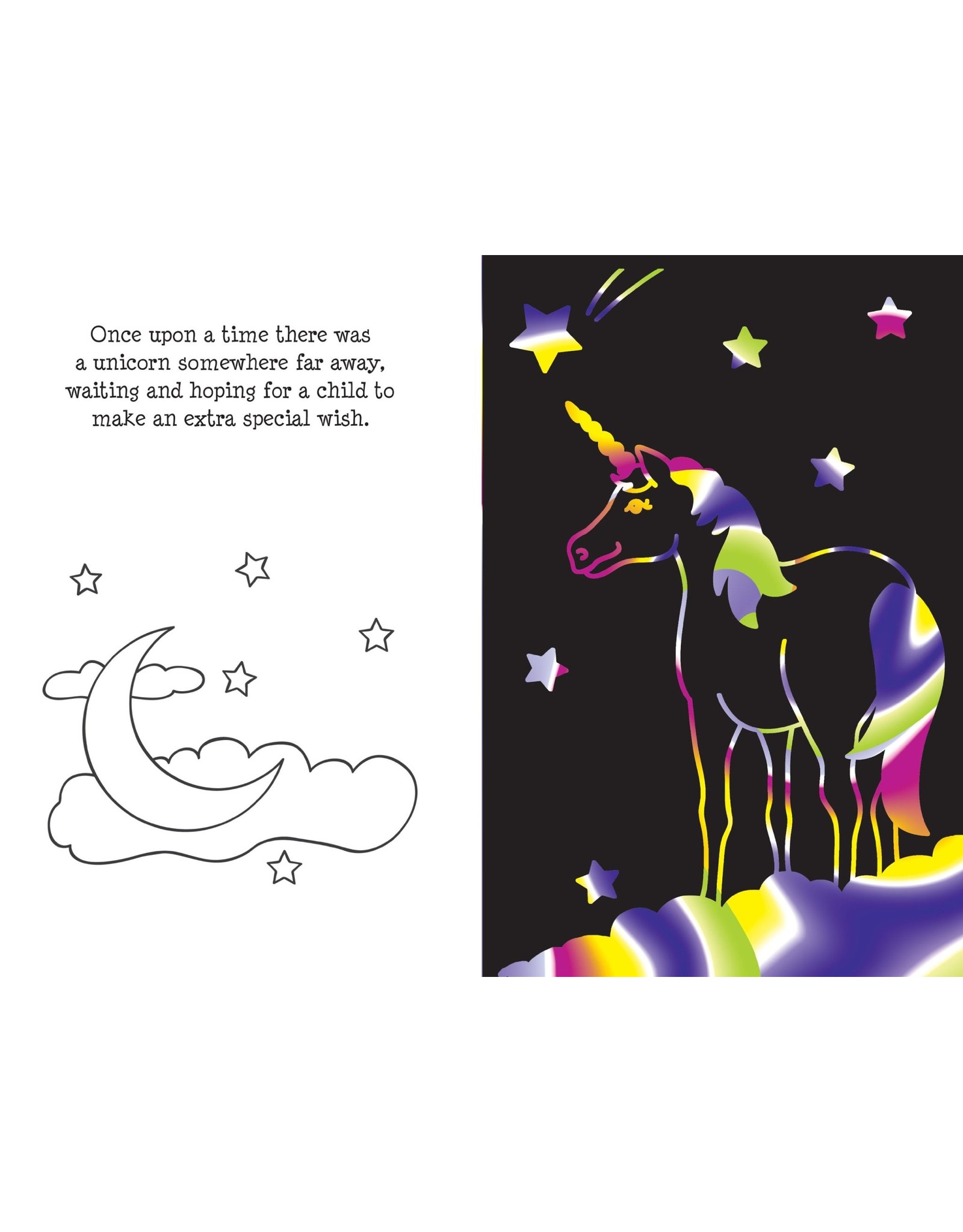 Scratch and Sketch Unicorn Adventures
