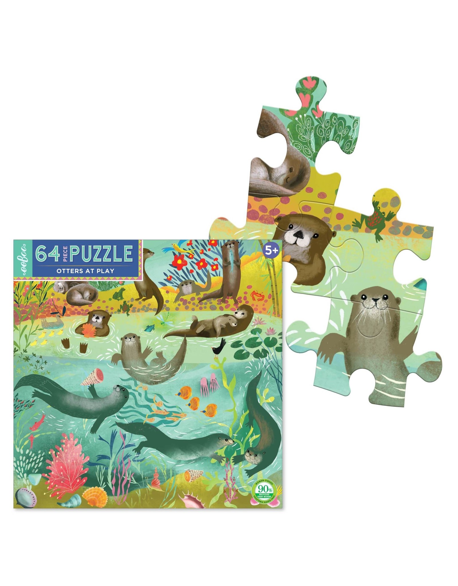 Otters at Play 64pcs