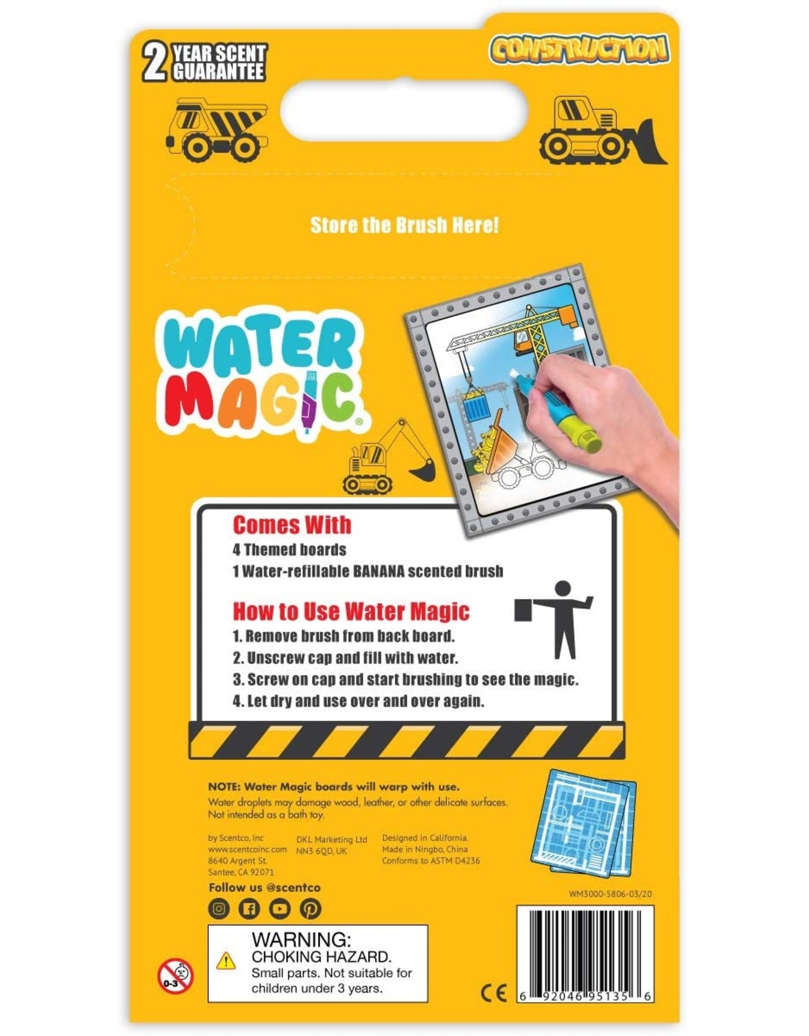 Water Magic: Construction (Banana Scented)
