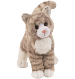 Zipper the Gray Tabby Cat 10"