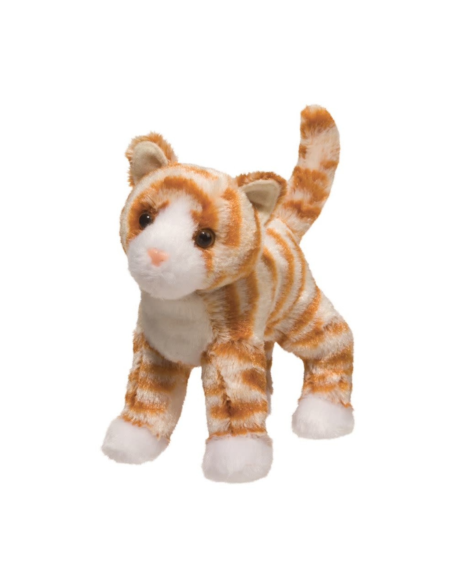 Hally Orange Striped Cat 8"