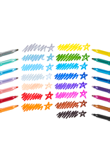 Rainbow Sparkle Glitter Markers