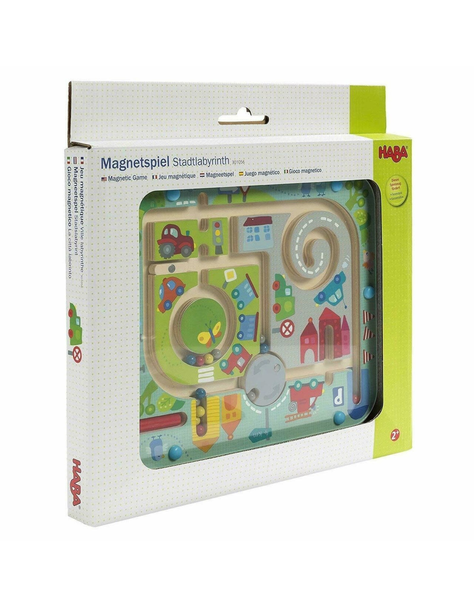 Town Magnetic Maze
