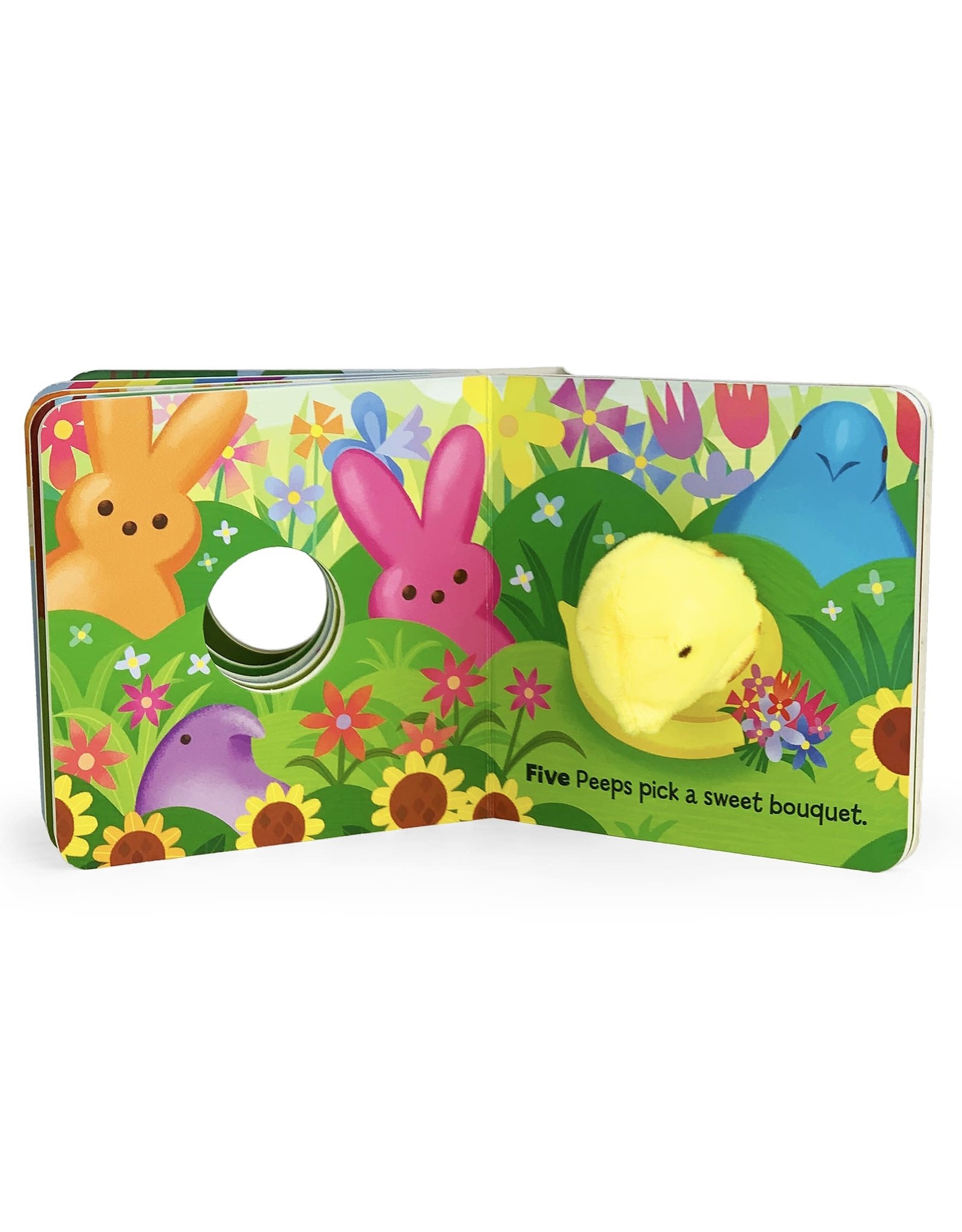 One, Two, Peep! Finger Puppet Book