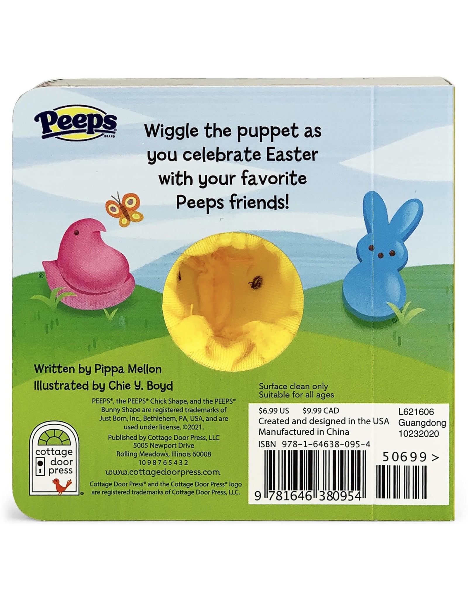 One, Two, Peep! Finger Puppet Book