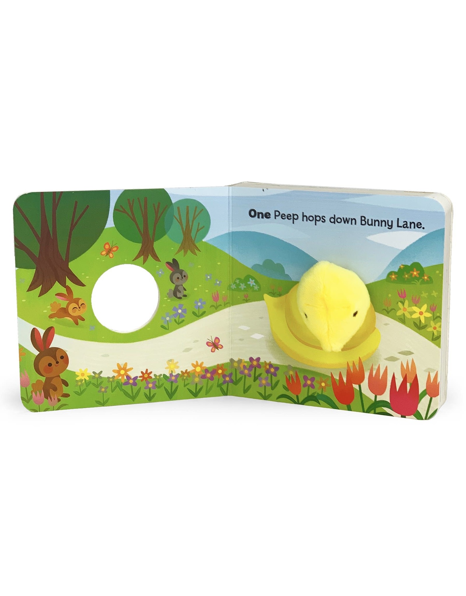 One, Two, Peep! Finger Puppet Book