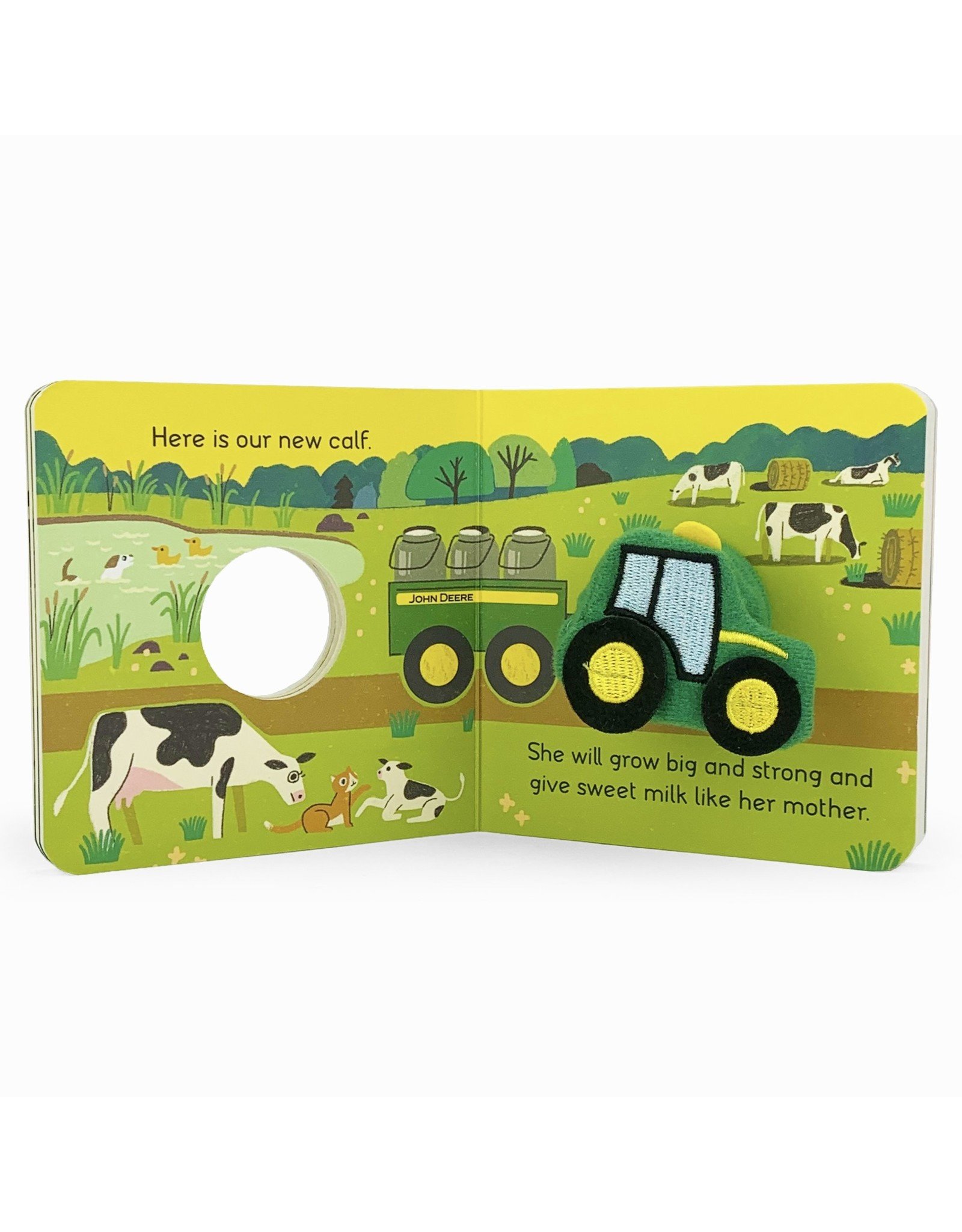 I Am A Tractor Finger Puppet Book