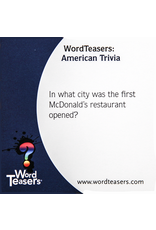 Word Teasers: American Trivia