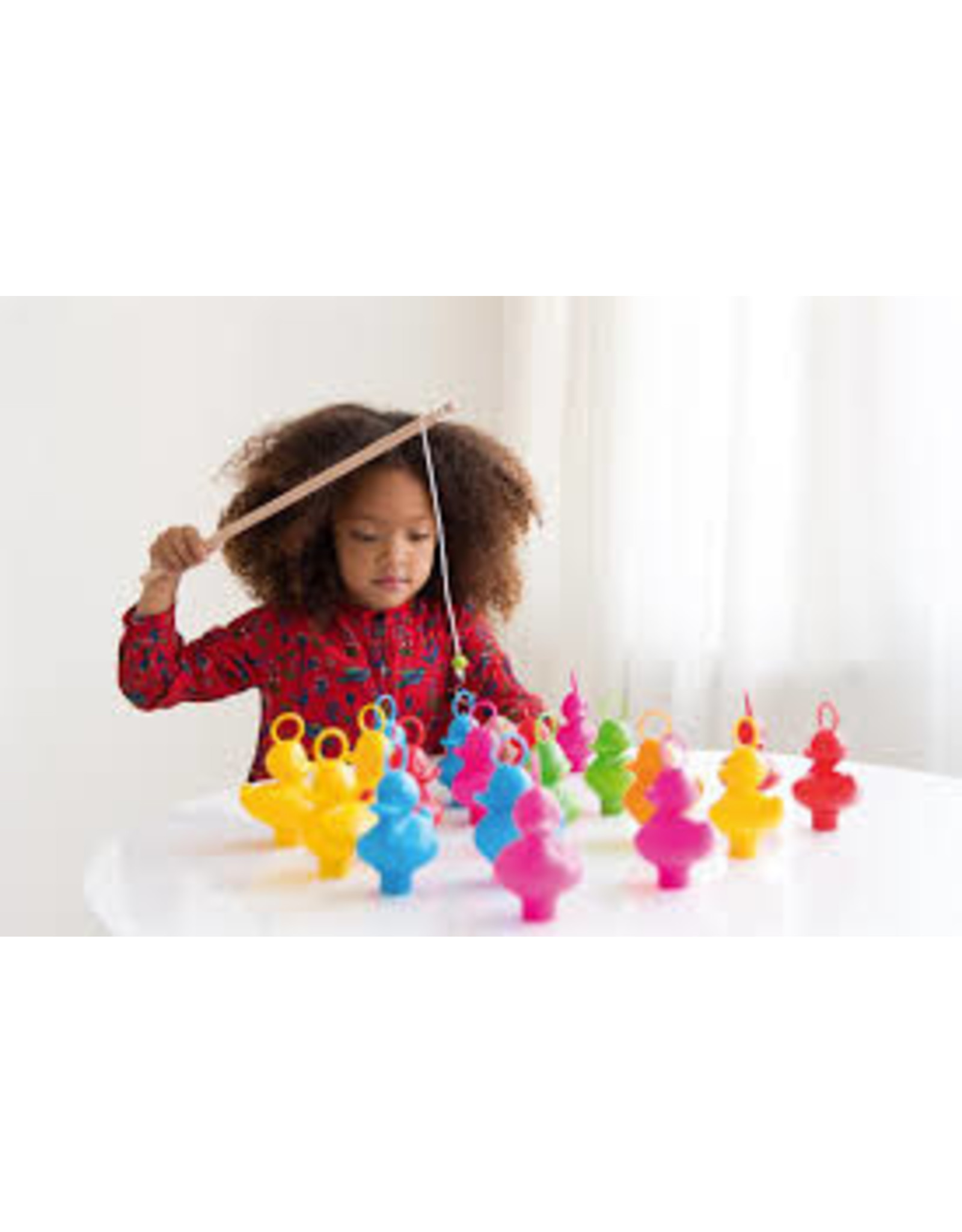 Rainbow Fishing Ducks Set