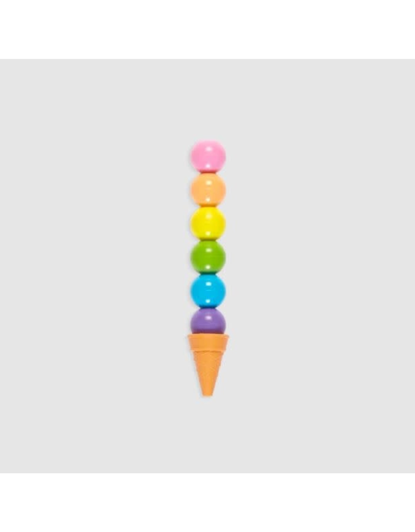 Rainbow Scoops Stacking Crayons