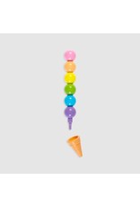 Rainbow Scoops Stacking Crayons