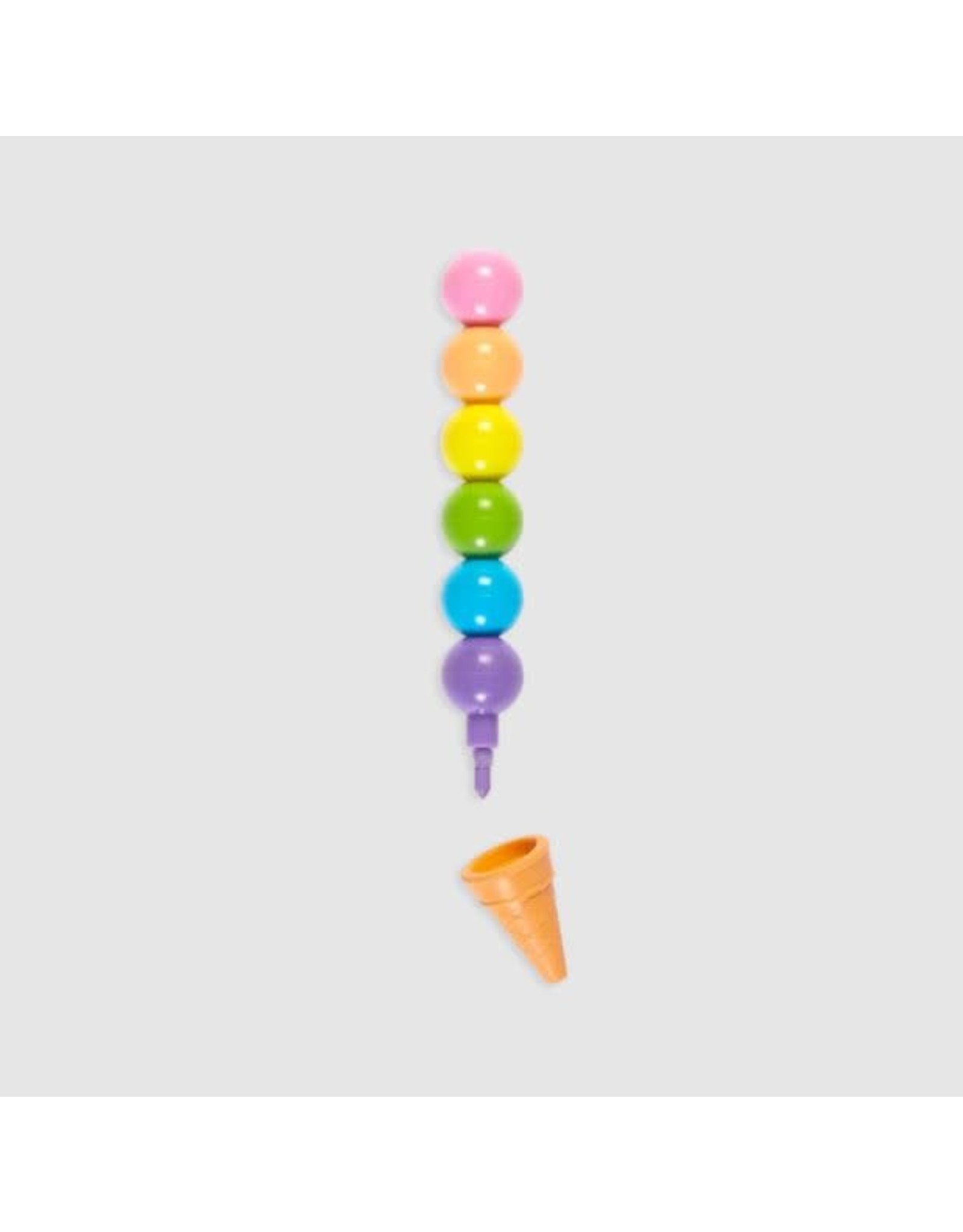 Rainbow Scoops Stacking Crayons