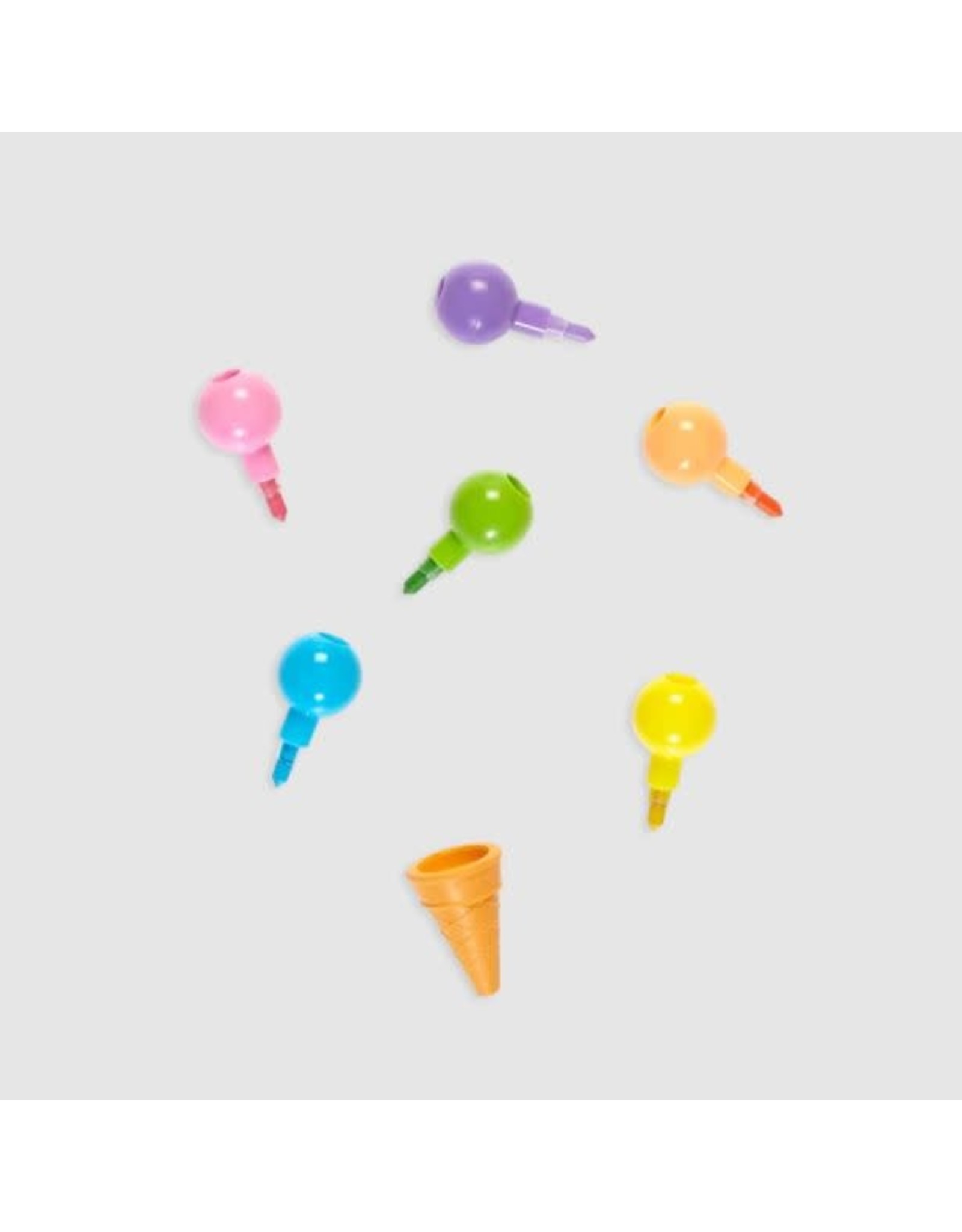 Rainbow Scoops Stacking Crayons