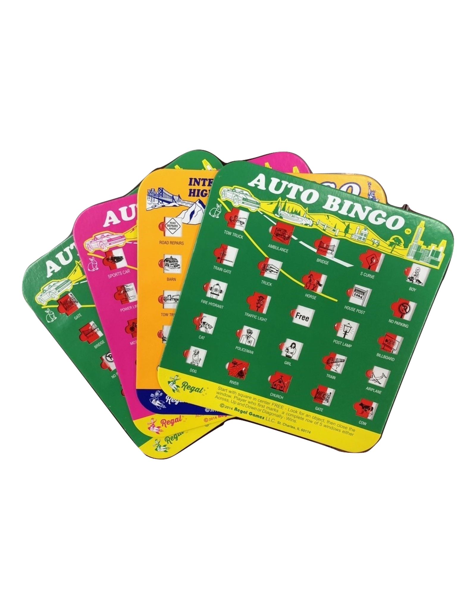 1 Card Toysmith 9173 Road Trip Bingo Assorted Colors 1 Card Toysmith 9173 Road Trip Bingo Assorted Colors