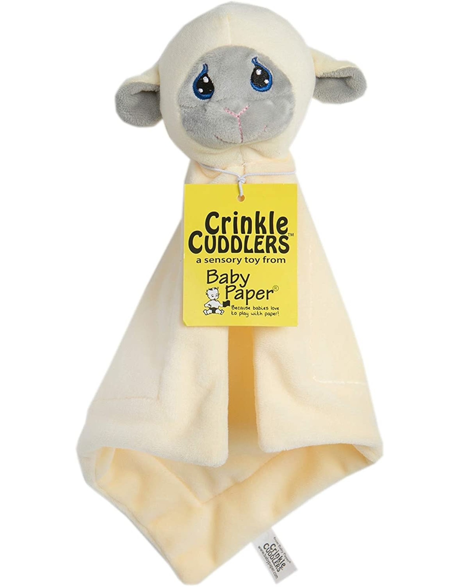 Lamb Crinkle Cuddler
