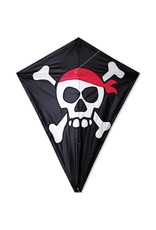 Skull & Crossbones Diamond Kite 25"