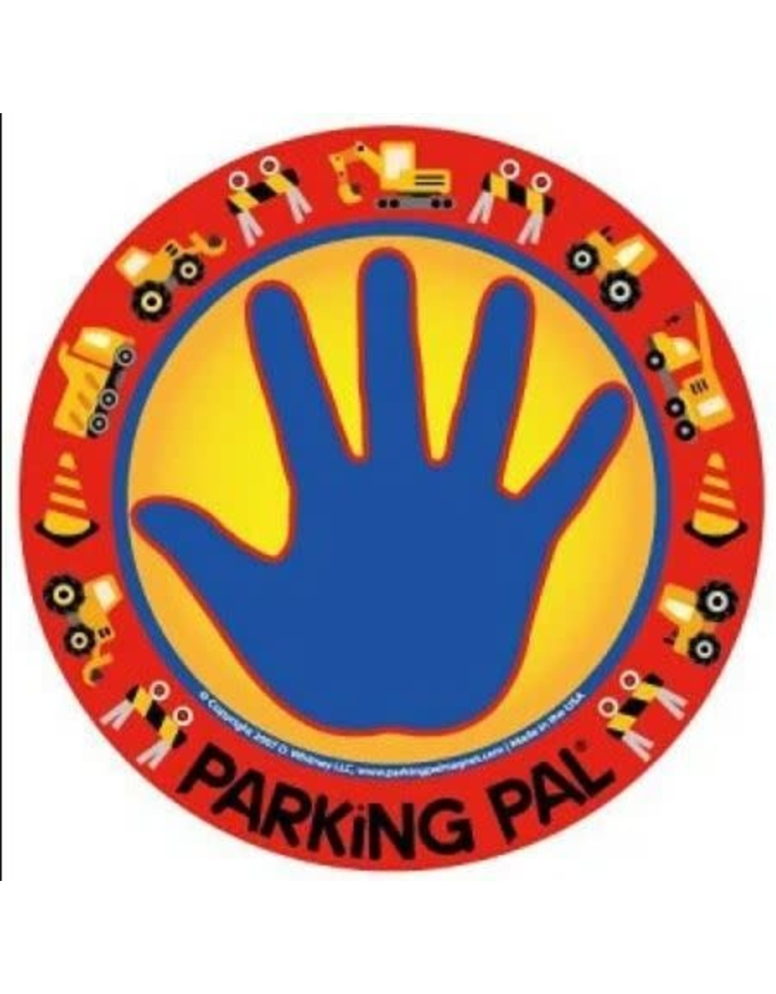 Construction Parking Pal Car Magnet