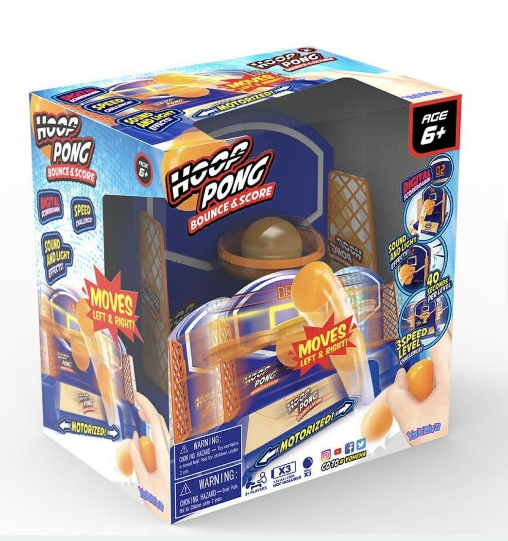 Hoop Pong Bounce and Score Wit & Whimsy Toys